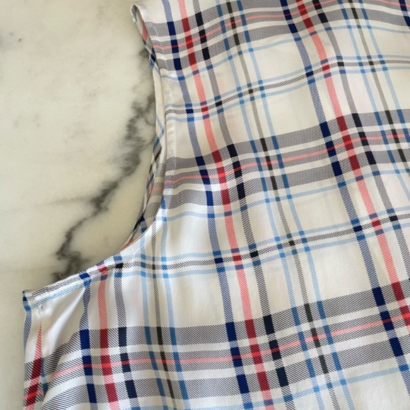 Equipment Plaid Button Down Tank - Picture 11 of 13